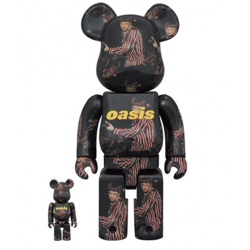 Bearbrick x Oasis Knebworth 1996 (Noel Gallagher) 100% & 400%