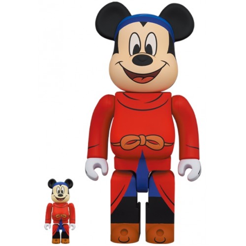 BE@RBRICK FANTASIA MICKEY 100％ & 400％