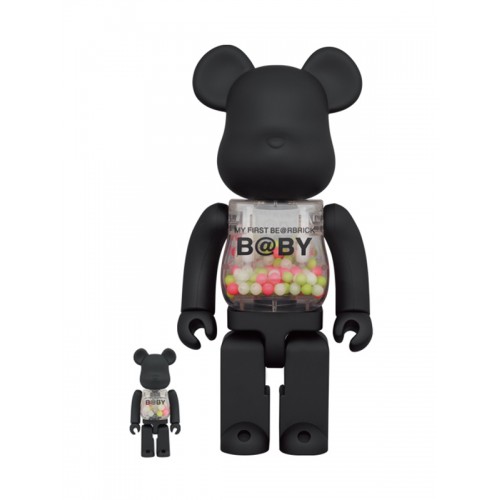 BE@RBRICK ✖️ MY FIRST B@BY MATT BLACK Ver. 400% + 100％