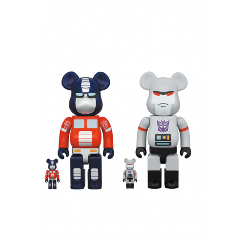 BE@RBRICK x OPTIMUS PRIME x MEGATRON 100％ & 400％