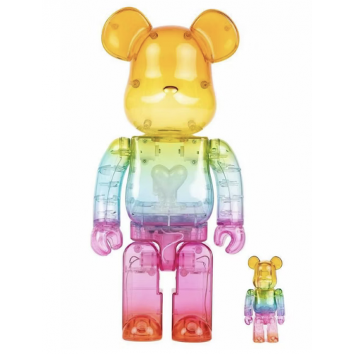 Bearbrick x Emotionally Unavailable Gradient Heart 100% & 400%