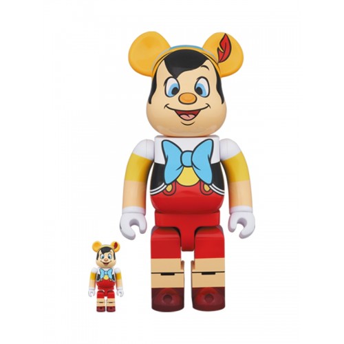 BE@RBRICK ✖️ PINOCCHIO 400% + 100％