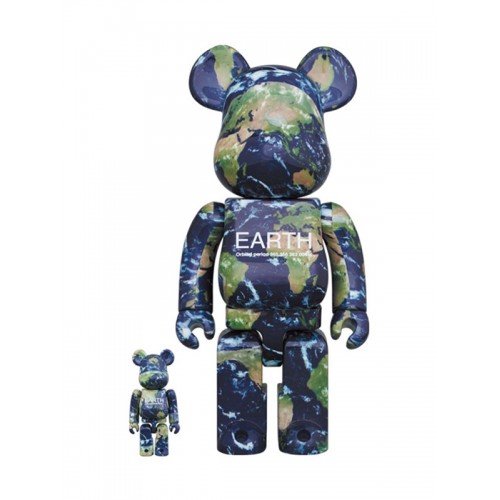 BE@RBRICK ✖️ EARTH 25th ANNIVERSARY 400% + 100％