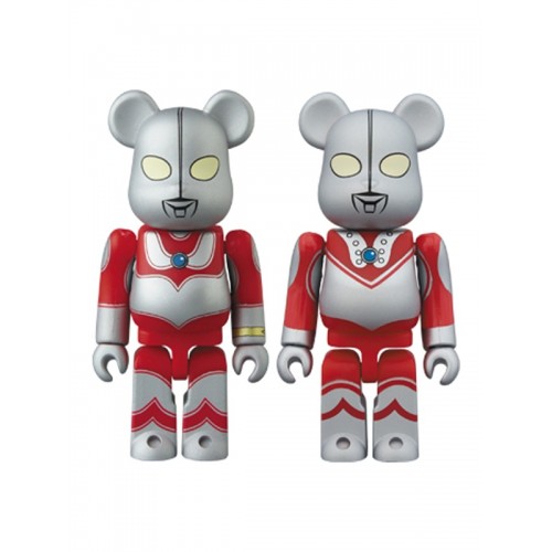 BE@RBRICK ✖️ ULTRAMAN 咸蛋超人 (Box Set) 100%