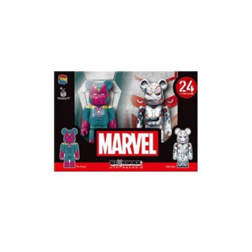 BE@RBRICK ✖️ Marvel HAPPYくじ 一番賞 2021 100% (24號）