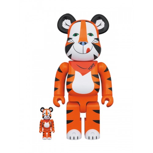 BE@RBRICK ✖️ TONY THE TIGER VINTAGE Ver. 400% + 100％