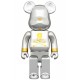 BE@RBRICK mastermind JAPAN SILVER 1000％