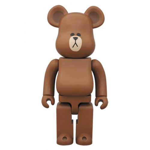 Bearbrick x Line Brown 400%