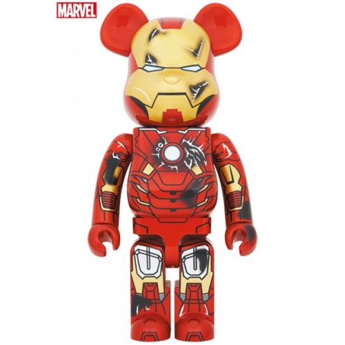 BE@RBRICK IRON MAN MARK VII DAMAGE Ver. 戰損版 400％