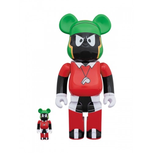 BE@RBRICK ✖️ MARVIN THE MARTIAN 400% + 100％