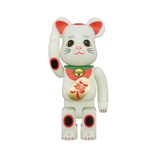 BE@RBRICK ✖️招き猫 福入 蓄光 [招財貓]