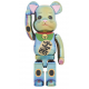 BE@RBRICK 招き猫 招財貓 黒透明メッキ 1000%