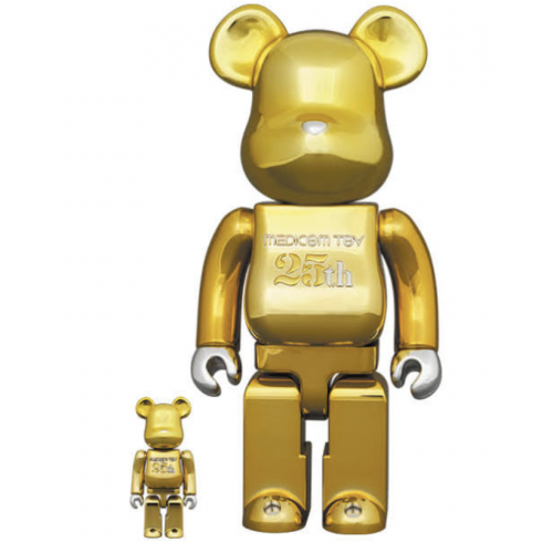 Be@Rbrick - MEDICOM TOY 25th Anniversary Model 100% & 400%