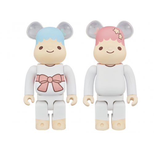 Bearbrick Little Twin Stars Kiki & Lara 400%