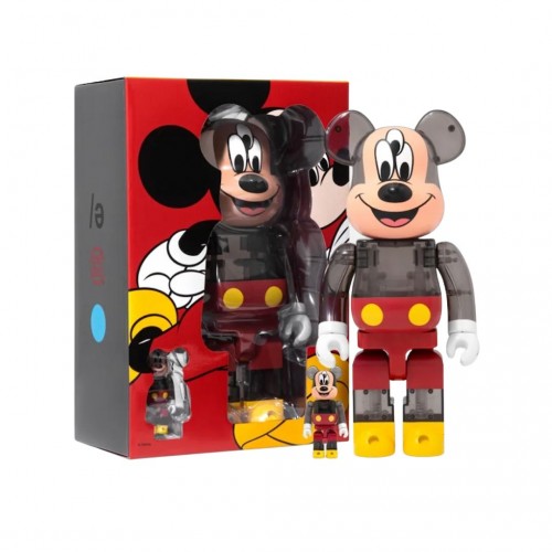 3125C X CLOT X MEDICOM TOY BE@RBRICK 3-EYED MICKEY (100% & 400%)