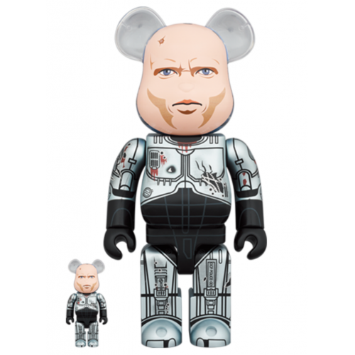 BE@RBRICK ROBOCOP MURPHY HEAD Ver. 100％ & 400％