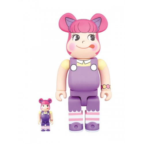 BE@RBRICK ✖️ 魔女牛奶妹 ペコラちゃん 400% + 100％