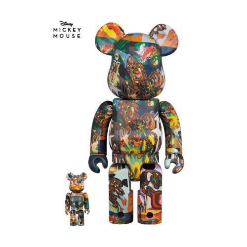 BE@RBRICK ✖️ 田名網敬一 MICKEY MOUSE 400% + 100％