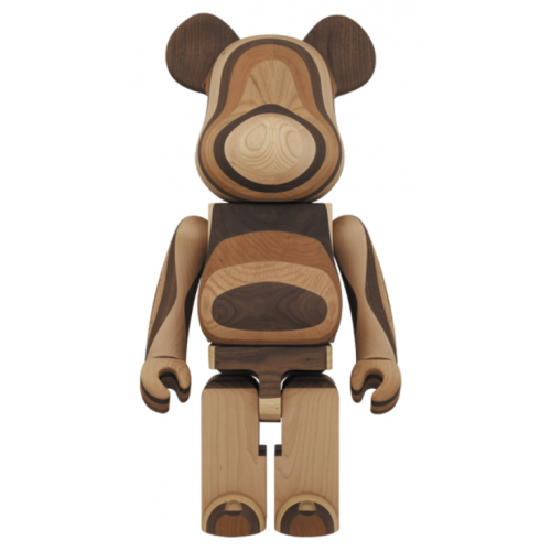 BE@RBRICK x LAYERED WOOD 1000% (預訂款 歡迎查詢)