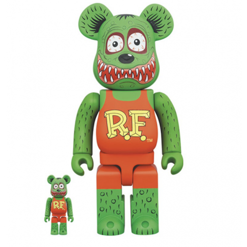 Bearbrick x RAT FINK 100%+400%