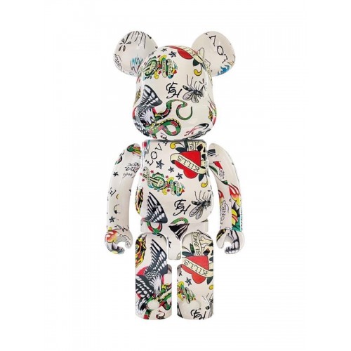 BE@RBRICK ✖️ ED HARDY 1000%