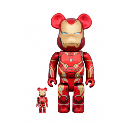 BE@RBRICK x IRON MAN MARK 50 100％ & 400％