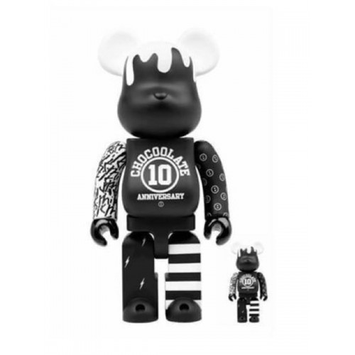 BE@RBRICK ✖️ Chocolate.Milk Magazine  400% + 100％