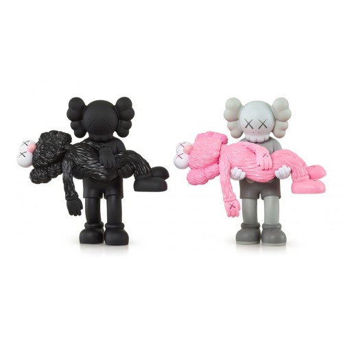 KAWS GONE (GREY/ BLACK) (TWO WORKS)*2