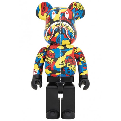 BE@RBRICK CAMO SHARK BE@RBRICK 1000％