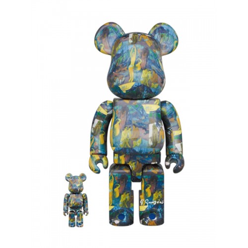 BE@RBRICK x Eugène Henri Paul Gauguin 400% + 100%