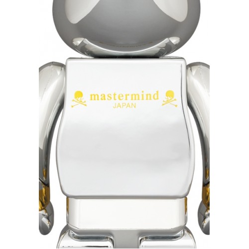 BE@RBRICK mastermind JAPAN SILVER 100％ & 400％