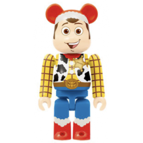 Bearbrick x Disney Christmas Party Woody 100%