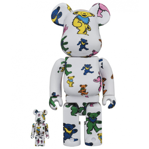 Bearbrick x Grateful Dead (Dancing Bear) 100% & 400%