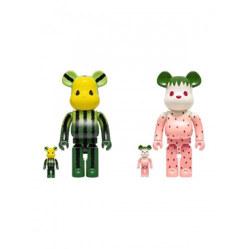 BE@RBRICK ✖️ The CLOT “SUMMER FRUITS”  400％+100％ （一對）