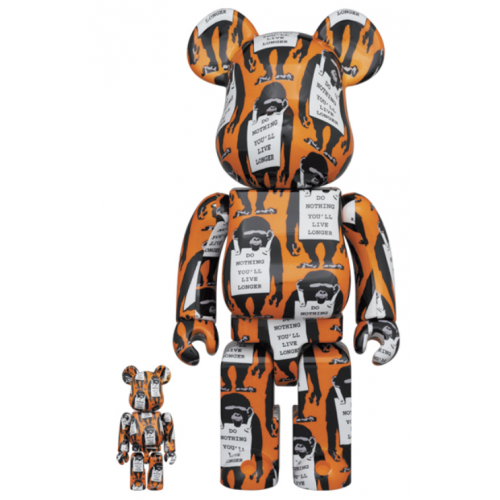 Be@rbrick x MONKEY SIGN 100%+400%