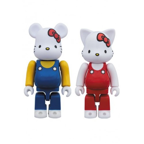 BEARBRICK x HELLO KITTY 100%