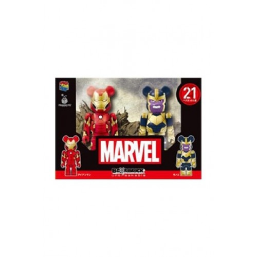 BE@RBRICK ✖️ Marvel HAPPYくじ 一番賞 2021 100% (21號）