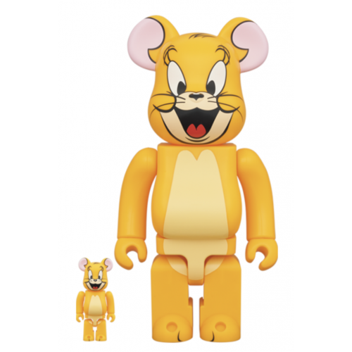 BE@RBRICK x JERRY (Classic Color) 100％ & 400％