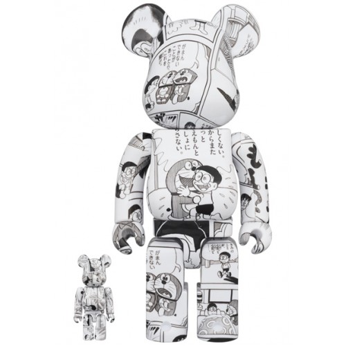 BE@RBRICK ドラえもん コミック Ver. 多啦A夢 100％ & 400％