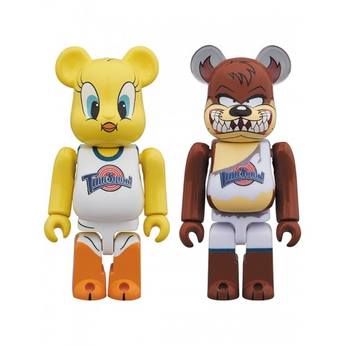 BE@RBRICK ✖️ Space Jam：Tweety & Tasmanian Devil  100%