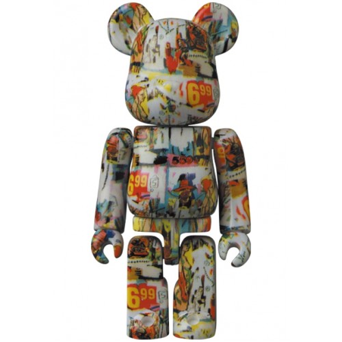 BE@RBRICK SERIES 42 -Andy Warhol Michel Basquiat