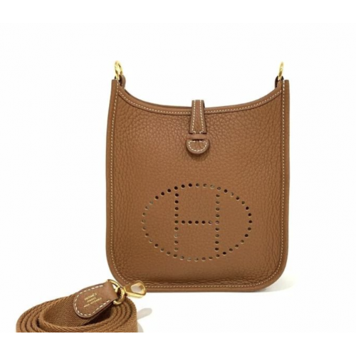 Hermes Mini E 金色/ 金扣 / TC/ stamp B