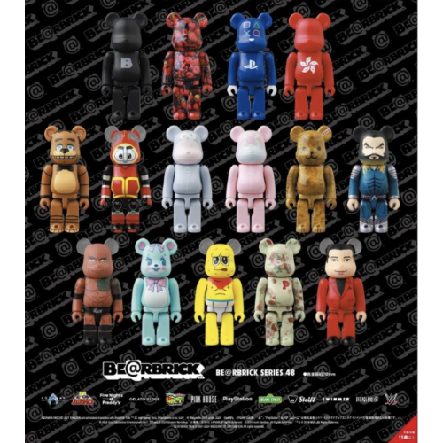 Bearbrick series 48 100% 盲盒 原盒