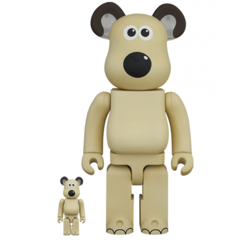 BE@RBRICK ✖️ Wallace & GROMIT 400%+100%